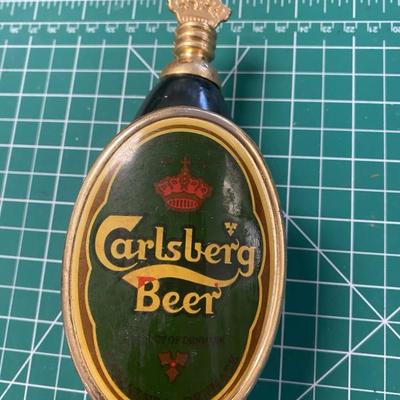 Lg5312 carlsberg beer ale ipa tap handle knob 20.00