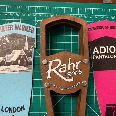 Lg5240 rahr winter adios pantalones beer ale ipa tap handle knob 20.00