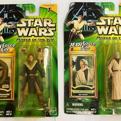 Star Wars Power of the Jedi Obi Wan Kenobi x 2 Action Figures AAA2514 $29.99