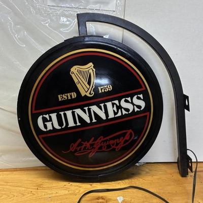 Lg5306 light up outside guinness tavern pub bar sign 300.00