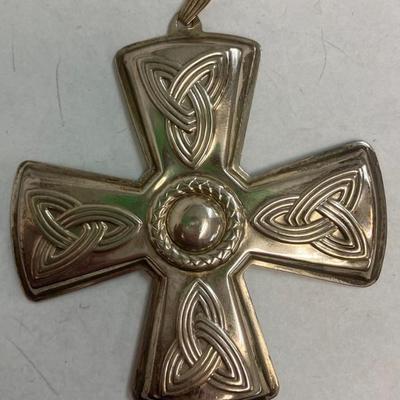 Reed & Barton 2003 Sterling Silver Christmas Cross Ornament AAA2496 $60.00