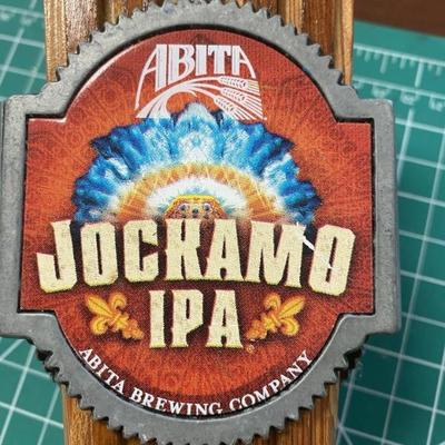 LG5322 Abita Brewing Co Jockamo Draft Beer ALE IPA Tap Handle Knob $20.00 