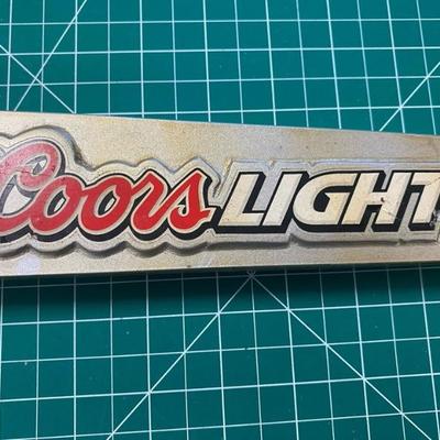 Lg5225 coors light draft beer ale ipa tap handle knob 20.00