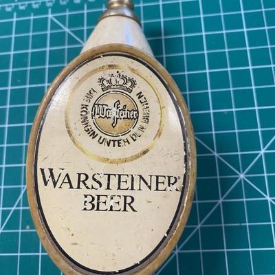 Lg5250 warsteiner beer ale ipa tap handle knob 20.00