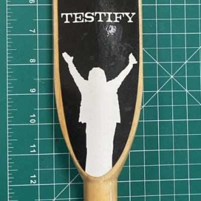 Lg5230 yalobusha brewing testify beer ale ipa tap handle knob 20.00