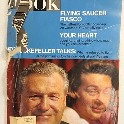 Look magazine may 14 1968 flying saucer fiasco aaa2571 $39.99