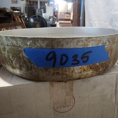 Used update international abr 24 24qt aluminum brazier pan lg9035 75