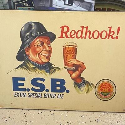 LG5211 REDHOOK E.S.B. (Extra Special Bitter) Ale Wooden Wall Plaque Pub Sign $150.00 