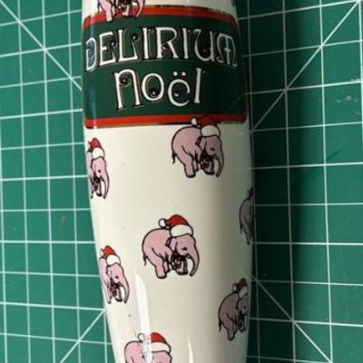 Lg5253 delirium noel ipa ale tap handle knob 20.00