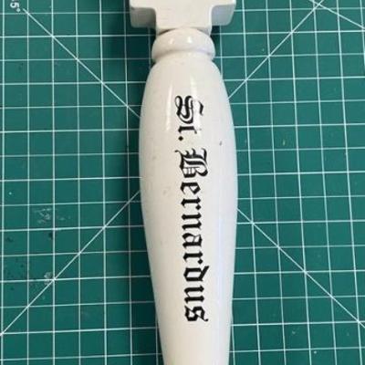 Lg5315 abt 12 st bernardus beer ale ipa tap handle knob 20.00