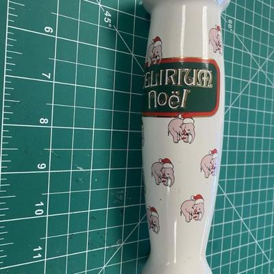 Lg5316 delirium noel beer ale ipa tap handle knob 20.00