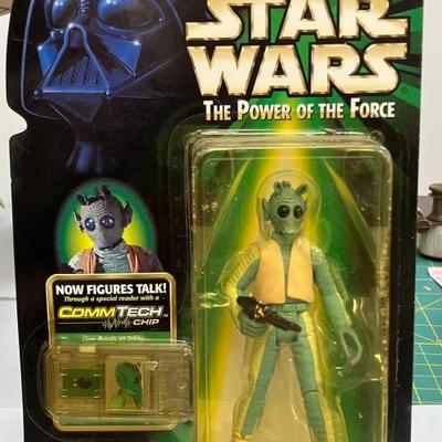 1999 Star Wars The Power of the Force Greedo with Blaster Action Figure AAA2516 $49.99