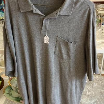 John Ashford Essentials Size XXL Tall 100_ Cotton Polo Shirt For Men AAA2609 $29.99  AAA Vintage Shop 9017 Airline HWY New Orleans LA...
