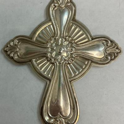2003 Towle Old Master Sterling Silver Cross Ornament AAA2501 $75.00