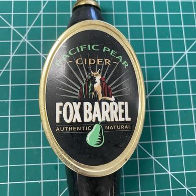 LG5328 Fox Barrel Pacific Pear Cider Draft Beer ALE IPA Tap Handle Knob $20.00 