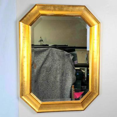 Lot #84 Vintage Mirror with Gold Frame
