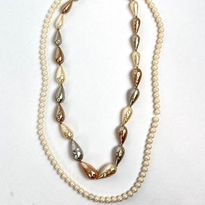 Lot #80 Vintage Necklaces - Set of 2