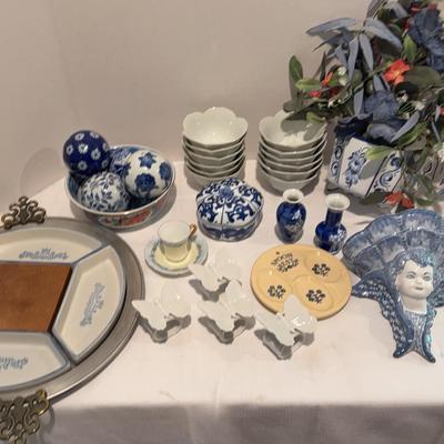 Blue And White Decor 