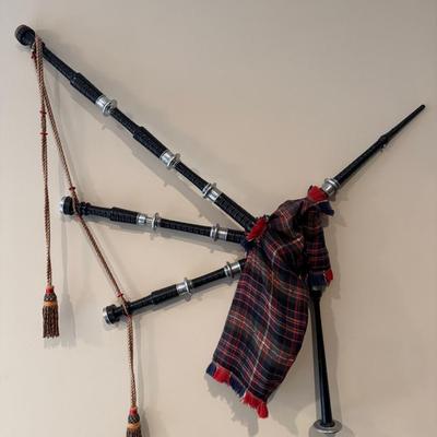 Vintage Scottish Bagpipes 