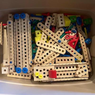 Mystery Lot Of Kids At Work Hardwood Construction Set 