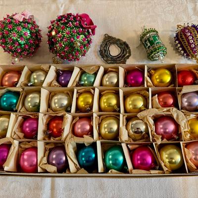 Vintage German Christmas Ornaments 
