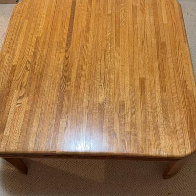 Solid Oak Coffee Table
