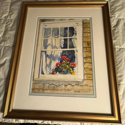 Watercolor Painting By Local Artist
