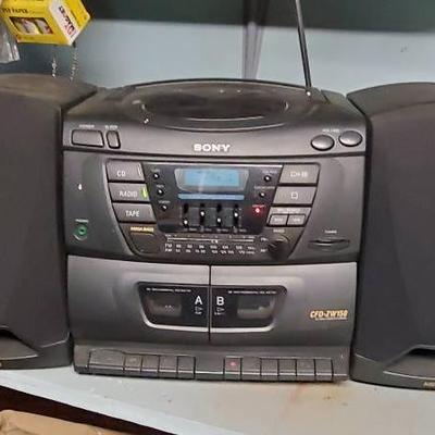 Sony CFD ZW150 CD Radio Cassette Recorder