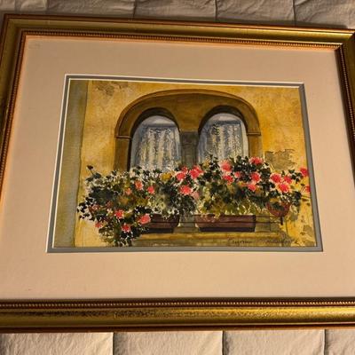 “Venetian Lace” Watercolor by Local Artist MaryAnn Wordsworth