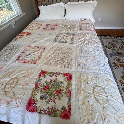 Country Quilt & 2 Pillow Shams