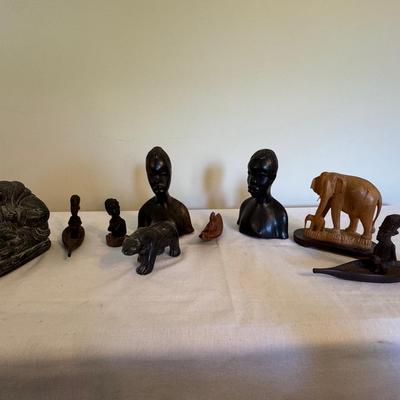 Animal & People Carvings