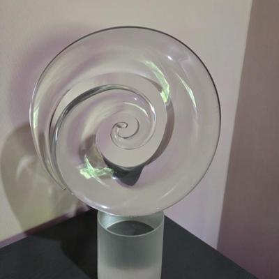 Murano Seguso Helix form sculpture