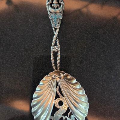 Enameled silver 