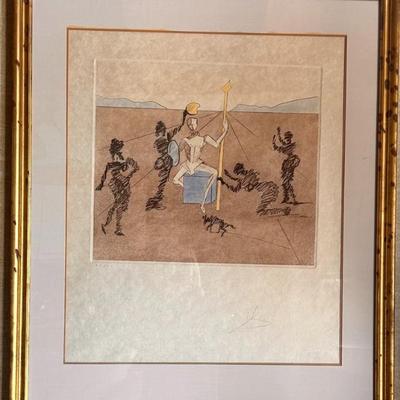 Authentic Salvador Dali