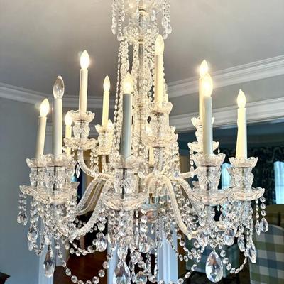 Crystal Dining Room Chandelier 