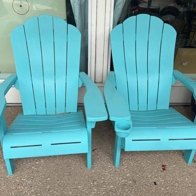 2 Adirondack Chairs
