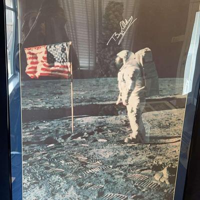 Buzz Aldrin Autographed Picture