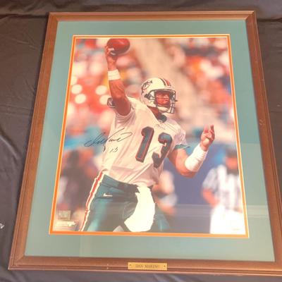 Dan Marino Autographed Picture 