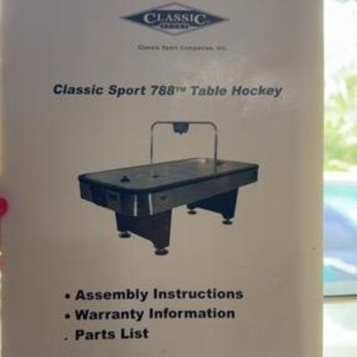 Classic Sport Table Hockey-Disassembled 
