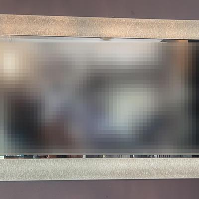 Large Silver Mirror 