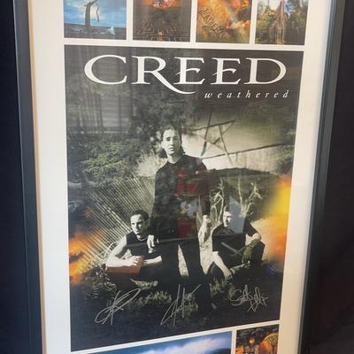 Creed Autographed Picture 