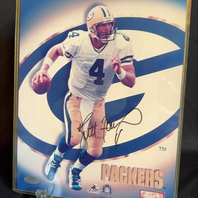 Brett Farve Signed Picture
