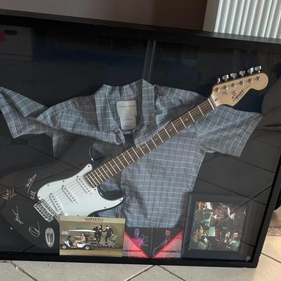 Maroon 5 Autographed Squier Strat Guitar