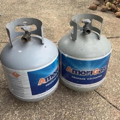 2 AmeriGas Propane Tanks 