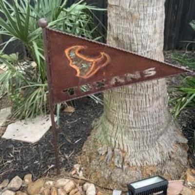 Texan Metal Yard Stake 