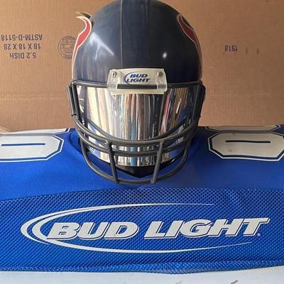 Budweiser/Texans Pool Table Light