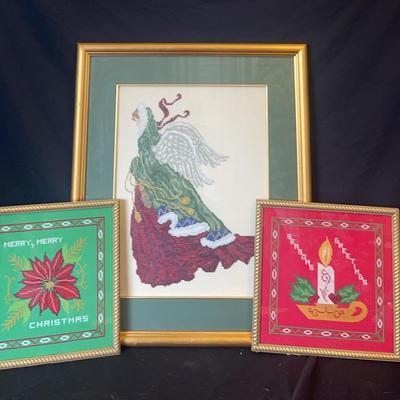 Needlepoint Pictures for Christmas