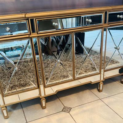 Beautiful Mirrored Buffet