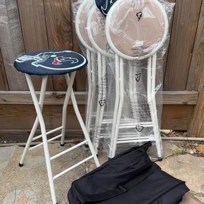 Texans Travel Barstools Set 2