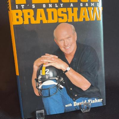 Signed Terry Bradshaw Book